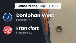 Recap: Doniphan West  vs. Frankfort  2018