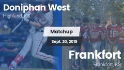 Matchup: Doniphan West vs. Frankfort  2019