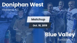 Matchup: Doniphan West vs. Blue Valley  2019