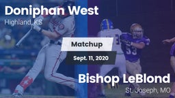 Matchup: Doniphan West vs. Bishop LeBlond  2020