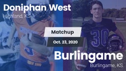 Matchup: Doniphan West vs. Burlingame 2020