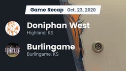 Recap: Doniphan West  vs. Burlingame 2020