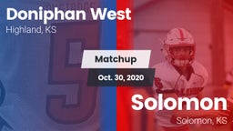 Matchup: Doniphan West vs. Solomon  2020