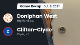 Recap: Doniphan West  vs. Clifton-Clyde  2021