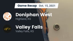 Recap: Doniphan West  vs. Valley Falls 2021