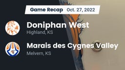 Recap: Doniphan West  vs. Marais des Cygnes Valley  2022