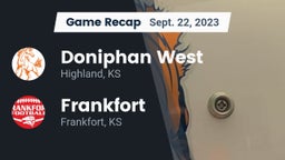 Recap: Doniphan West  vs. Frankfort  2023