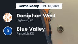 Recap: Doniphan West  vs. Blue Valley  2023