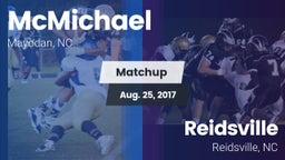 Matchup: McMichael vs. Reidsville  2017