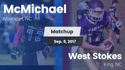 Matchup: McMichael vs. West Stokes  2017