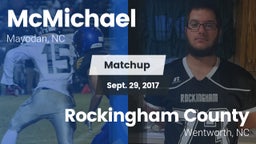 Matchup: McMichael vs. Rockingham County  2017