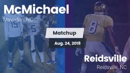 Matchup: McMichael vs. Reidsville  2018