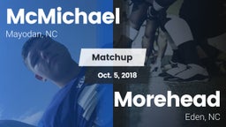Matchup: McMichael vs. Morehead  2018