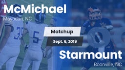 Matchup: McMichael vs. Starmount  2019