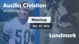 Matchup: Aucilla Christian vs. Landmark 2016