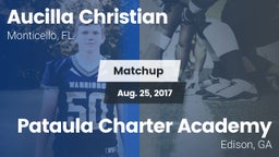 Matchup: Aucilla Christian vs. Pataula Charter Academy 2017