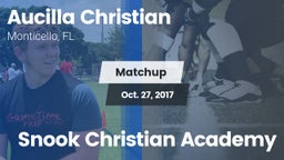 Matchup: Aucilla Christian vs. Snook Christian Academy 2017