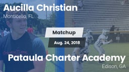 Matchup: Aucilla Christian vs. Pataula Charter Academy 2018