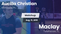 Matchup: Aucilla Christian vs. Maclay  2018
