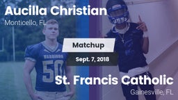Matchup: Aucilla Christian vs. St. Francis Catholic  2018