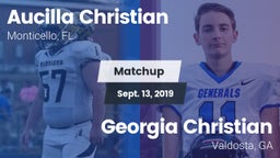 Matchup: Aucilla Christian vs. Georgia Christian  2019