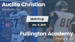 Matchup: Aucilla Christian vs. Fullington Academy 2019