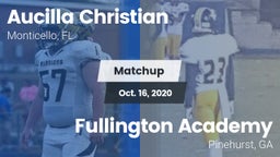 Matchup: Aucilla Christian vs. Fullington Academy 2020