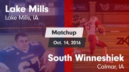 Matchup: Lake Mills vs. South Winneshiek  2016