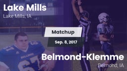 Matchup: Lake Mills vs. Belmond-Klemme  2017