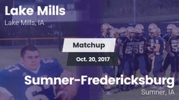 Matchup: Lake Mills vs. Sumner-Fredericksburg  2017
