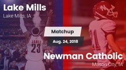 Matchup: Lake Mills vs. Newman Catholic  2018