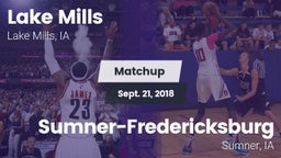 Matchup: Lake Mills vs. Sumner-Fredericksburg  2018