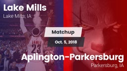 Matchup: Lake Mills vs. Aplington-Parkersburg  2018