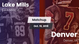 Matchup: Lake Mills vs. Denver  2018