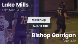 Matchup: Lake Mills vs. Bishop Garrigan  2019