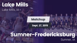 Matchup: Lake Mills vs. Sumner-Fredericksburg  2019