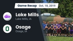 Recap: Lake Mills  vs. Osage  2019