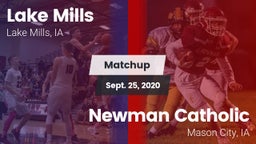 Matchup: Lake Mills vs. Newman Catholic  2020
