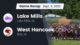 Recap: Lake Mills  vs. West Hancock  2022