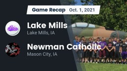 Recap: Lake Mills  vs. Newman Catholic  2021
