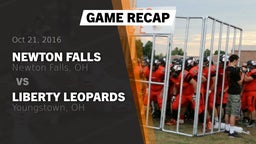 Recap: Newton Falls  vs. Liberty Leopards 2016