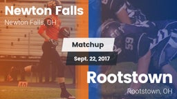 Matchup: Newton Falls High vs. Rootstown  2017