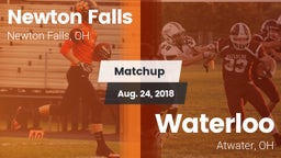 Matchup: Newton Falls High vs. Waterloo  2018