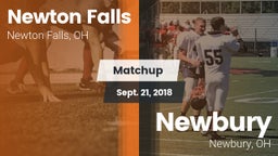 Matchup: Newton Falls High vs. Newbury  2018