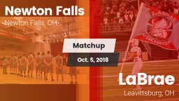 Matchup: Newton Falls High vs. LaBrae  2018