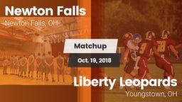 Matchup: Newton Falls High vs. Liberty Leopards 2018