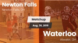 Matchup: Newton Falls High vs. Waterloo  2019