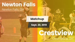 Matchup: Newton Falls High vs. Crestview  2019
