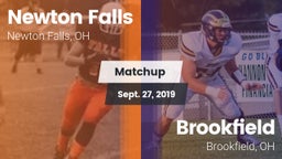 Matchup: Newton Falls High vs. Brookfield  2019