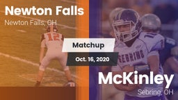 Matchup: Newton Falls High vs. McKinley  2020